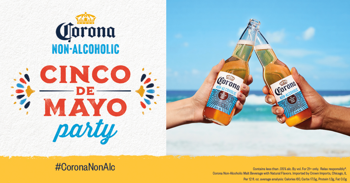 Apply to Host a Corona Non-Alcoholic Cinco de Mayo Party with Ripple Street