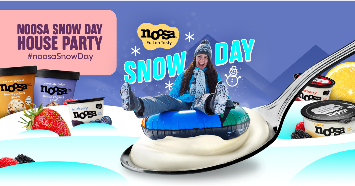 Apply to Host a Noosa Yoghurt Snow Day Party with Ripple Street