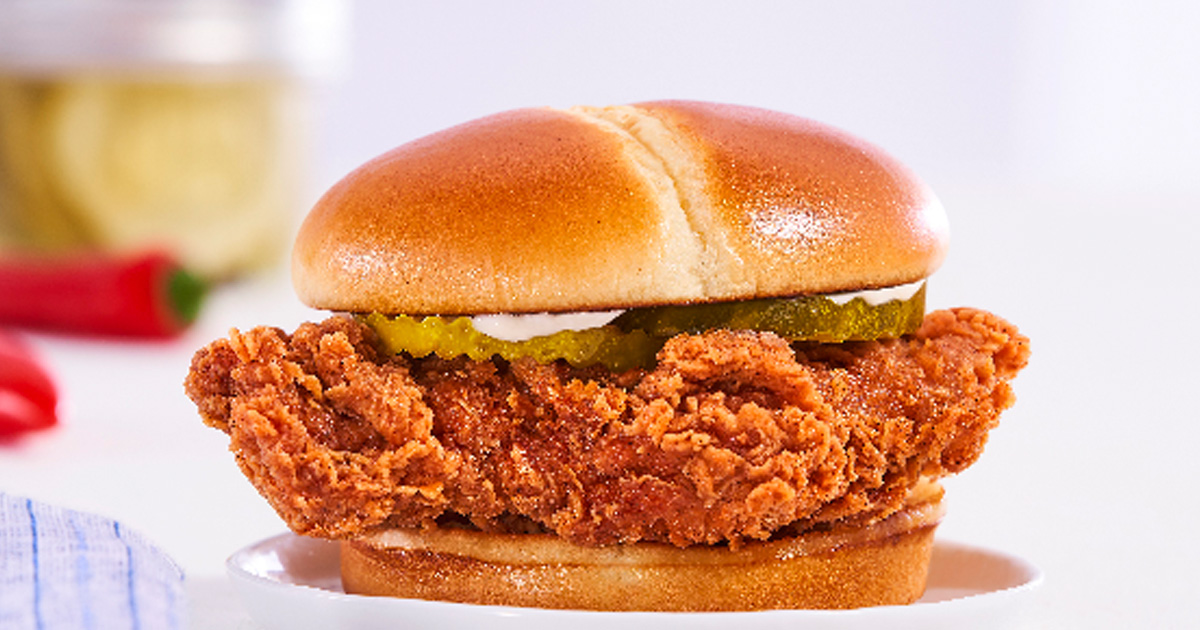 Free Bo's Chicken Sandwich at Bojangles