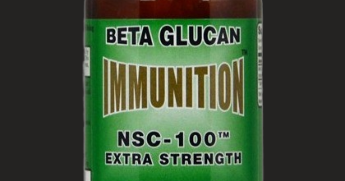 FREE NSC-100 MG Glucan Capsules 10ct Sample