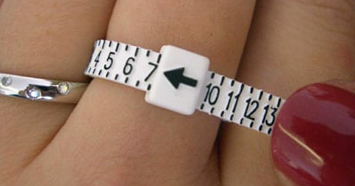 Free Ring Sizer from Irish Shops