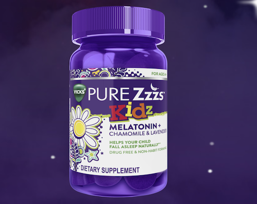 FREE Sample of Vicks PURE Zzzs Kidz Gummies