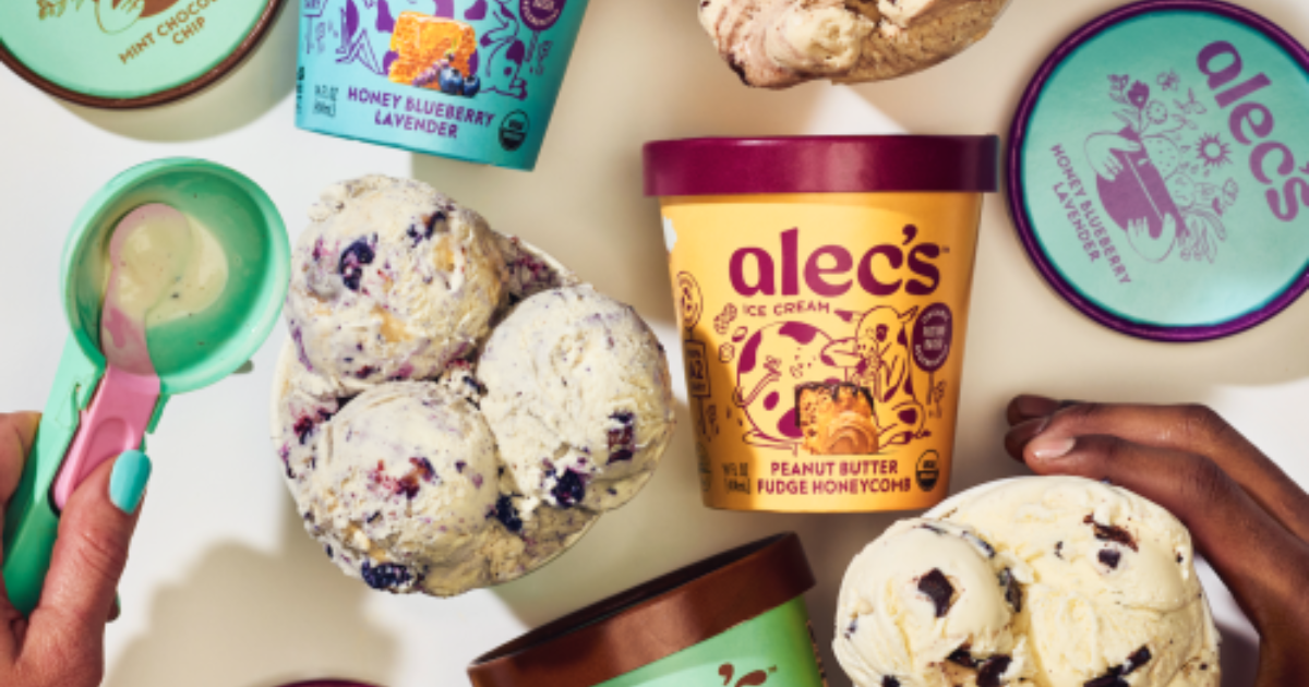 Possible Free Alec's Ice Cream Organic Ice Cream with Social Nature