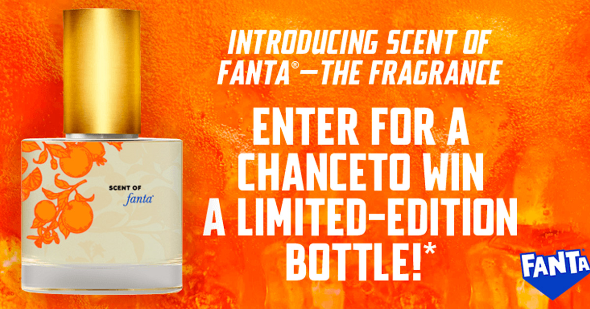 Possible Free Bottle of  Scent of Fanta: The Fragrance Inspired by Fanta Orange