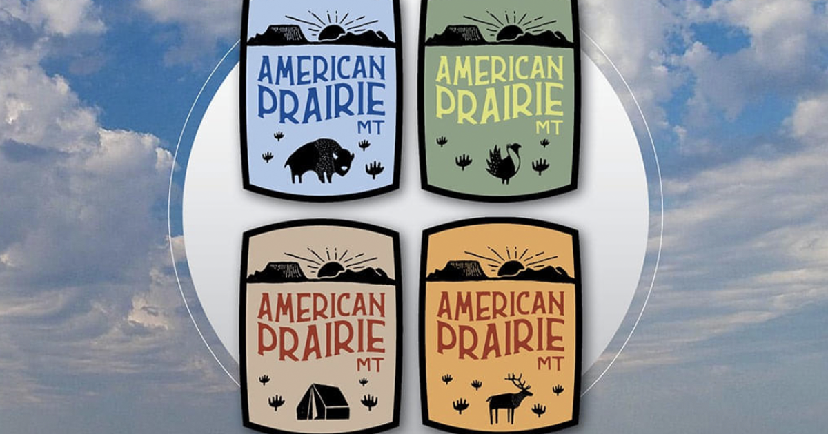 Possible Free Stickers from American Prairie