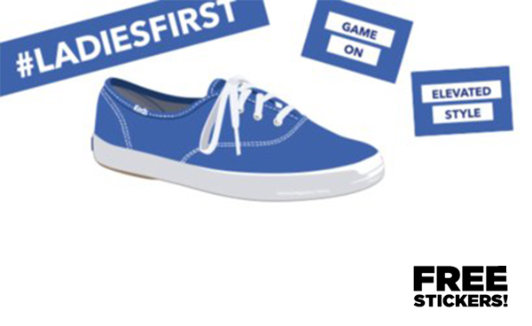 Keds Shoes: Free Stickers