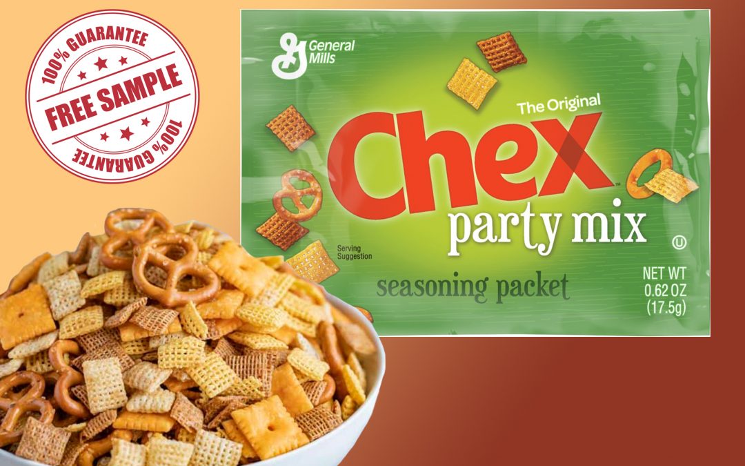 CHEX PARTY MIX SEASONING FREE SAMPLE