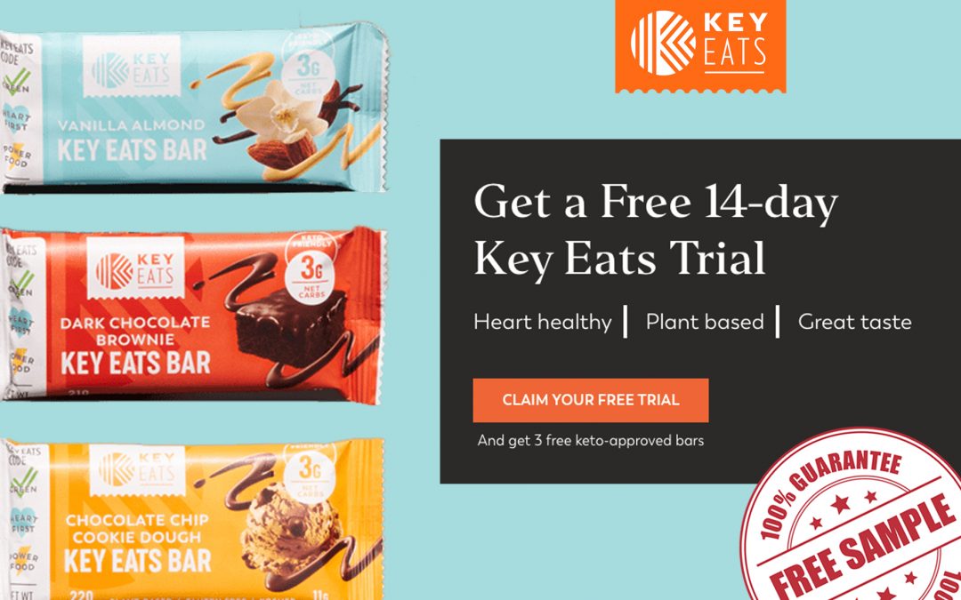 FREE 14 DAY KEY EATS TRIAL + 3 FREE BARS