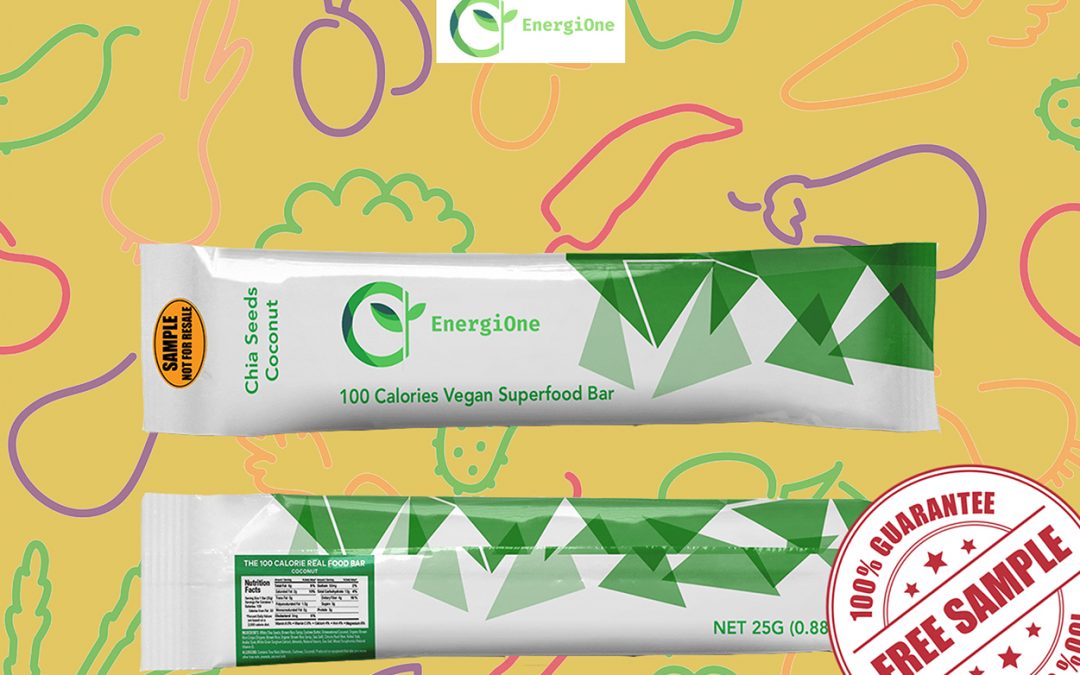 FREE SAMPLE OF ENERGIONE VEGAN SUPERFOOD BAR