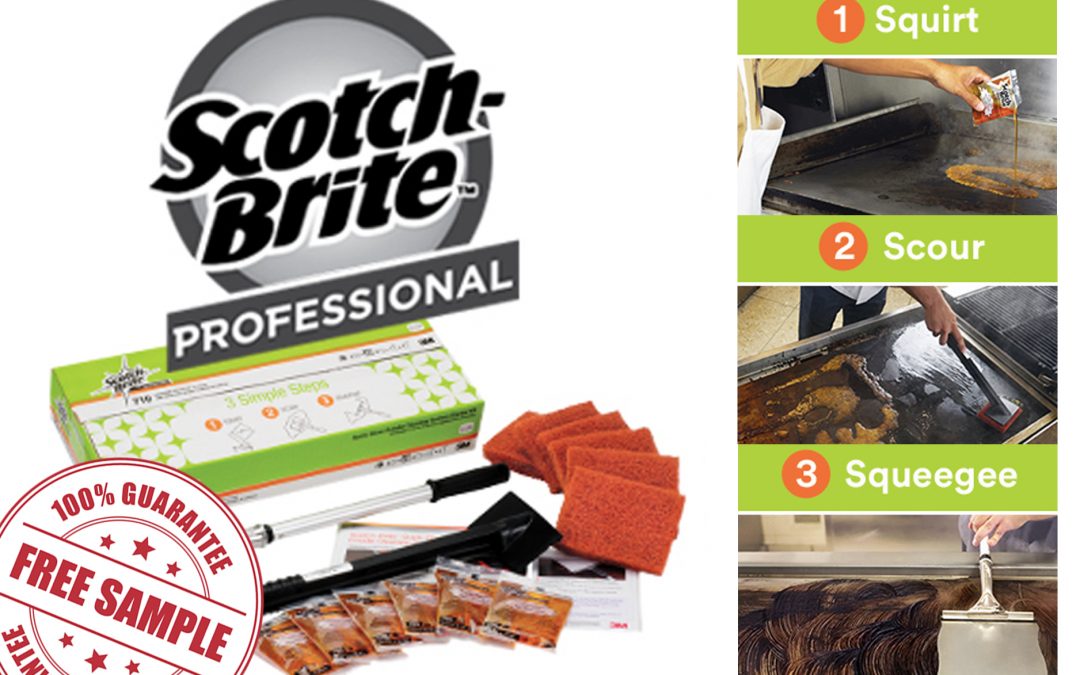 FREE SCOTCH-BRITE QUICK CLEAN STARTER KIT