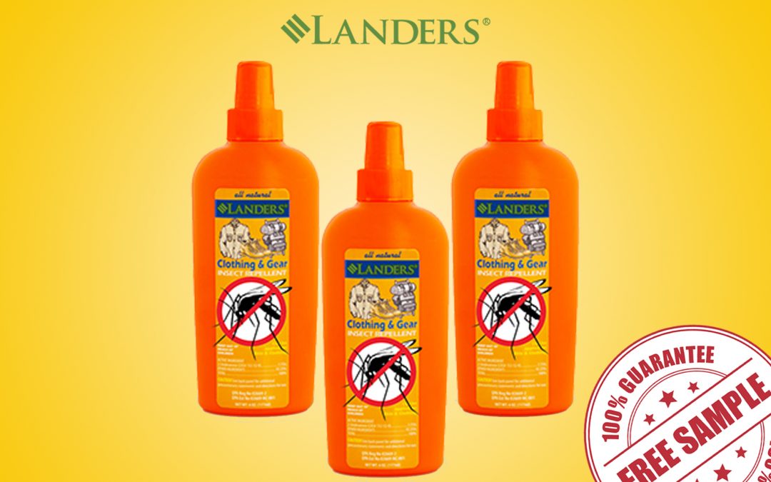 FREE SAMPLE OF LANDER’S ALL NATURAL INSECT REPELLENT