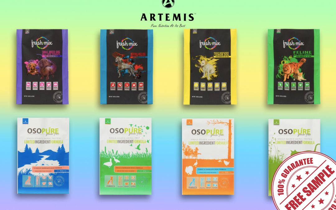 FREE SAMPLE OF ARTEMIS DRY FOOD