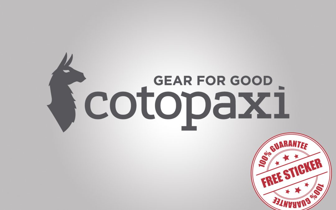 FREE LLAMA STICKER FROM COTOPAXI