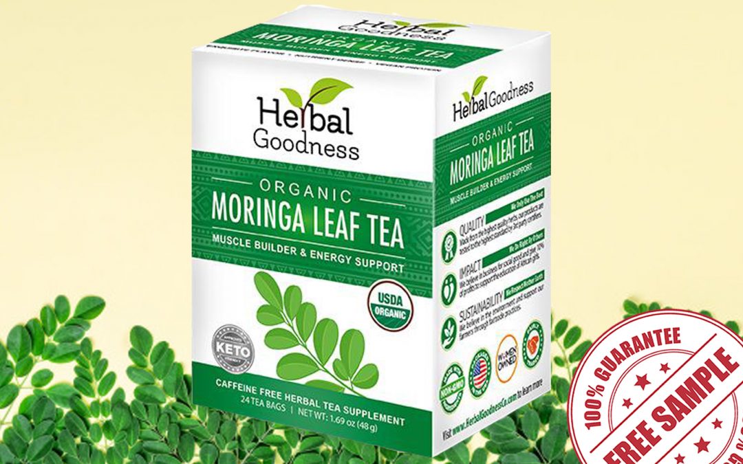 FREE SAMPLE OF HERBAL GOODNESS MORINGA LEAF TEA